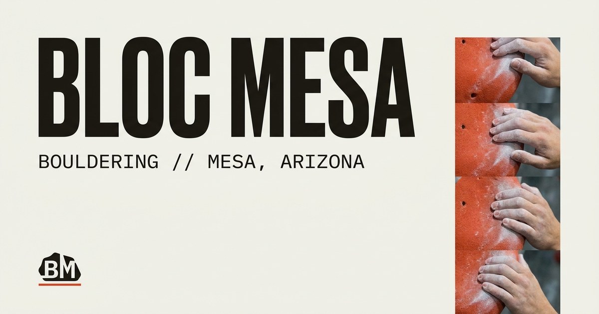 BLOC MESA website